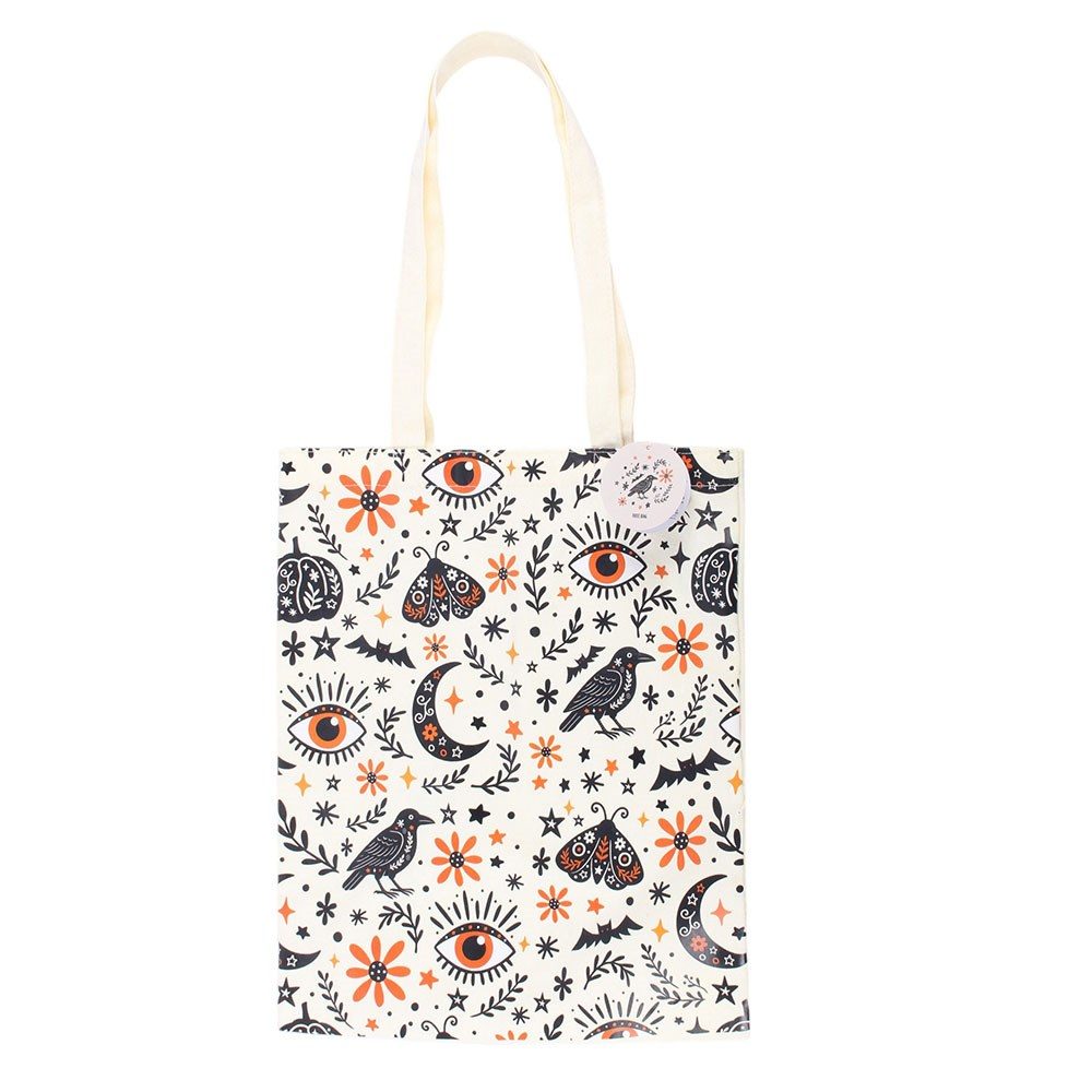 Something Different - Frightful Folk Print Tote bag - Multicolours
